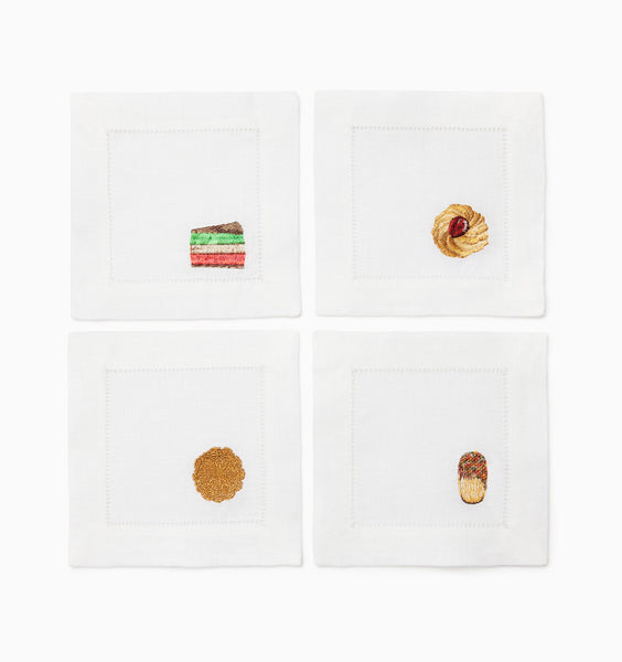 Load image into Gallery viewer, Sferra Biscotto - Set of 4 - Cocktail Napkins
