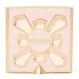 Jay Strongwater Leland Pavé Corner 2" Frame - Baby Pink