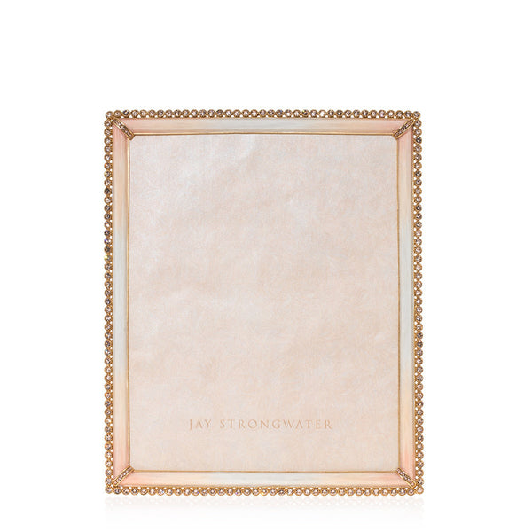 Load image into Gallery viewer, Jay Strongwater Laetitia Stone Edge 8" x 10" Picture Frame - Boudoir
