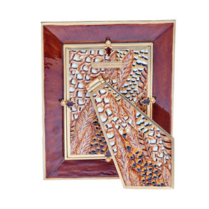 Jay Strongwater Henry 5" x 7" Pheasant Frame - Natural