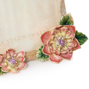 Jay Strongwater Danika 5" x 7" Dahlia Frame