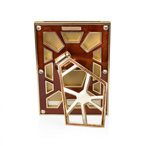 Jay Strongwater 4" x 6" Lavinia Frame - Topaz