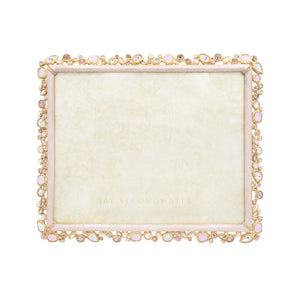 Jay Strongwater 8" x 10" Bejeweled Picture Frame - Baby Pink