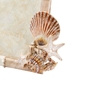 Jay Strongwater Dune Seashell 5" x 7" Picture Frame