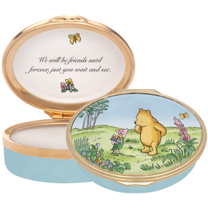 Halcyon Days Winnie the Pooh - Friends Forever Enamel Box
