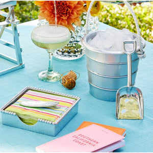 Mariposa Surfboard (1983) Beaded Napkin Box Set