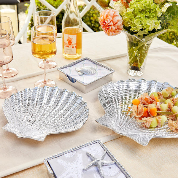 Load image into Gallery viewer, Mariposa Small Scallop Shell Platter
