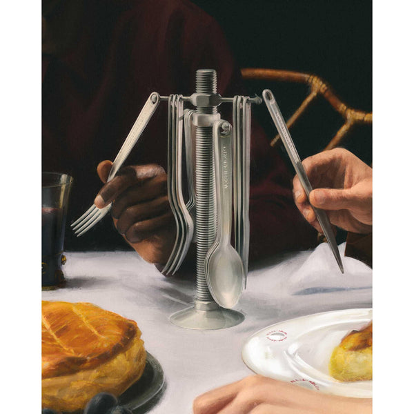 Load image into Gallery viewer, Alessi Conversational Objects, 16 Piece Cutlery Set
