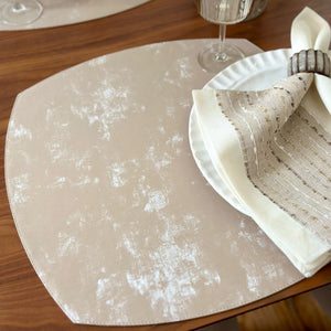 Bodrum Linens Velvet - Easy Care Placemats - Set of 4
