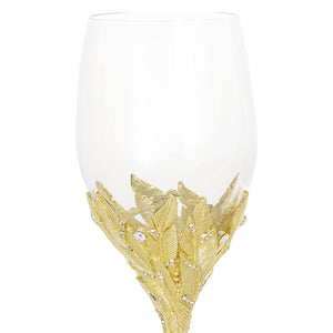 Olivia Riegel Gold Preen Wine Glass (Set of 2)