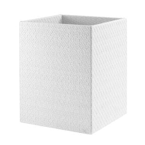 Bodrum Linens Wicker Bath Accessories - White