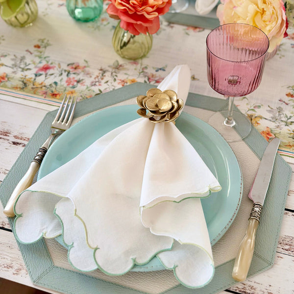 Load image into Gallery viewer, Bodrum Linens Firenze Napkin - Linen Napkins - Set of 4
