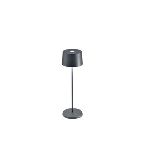 Zafferano Olivia Pro Table Lamp - Dark Grey