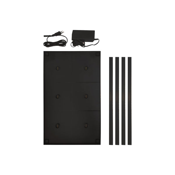 Load image into Gallery viewer, Zafferano 6 Lamp Charging Carpet - Olivia, Olivia Mini, Ofelia, Theta - Black
