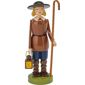 Wendt & Kuhn Shepherd with Lantern, with Shepherd’s Crook Figurine