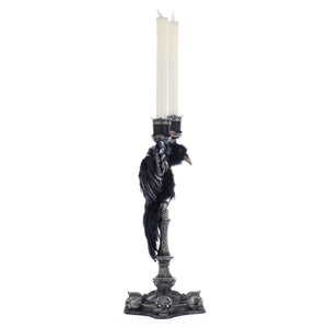 Katherine's Collection Macabre Crow Candelabra