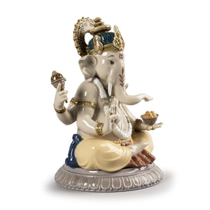 Lladro Lord Ganesha Figurine