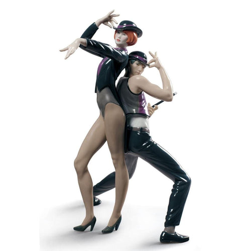 Lladro All That Jazz Dancing Couple Figurine