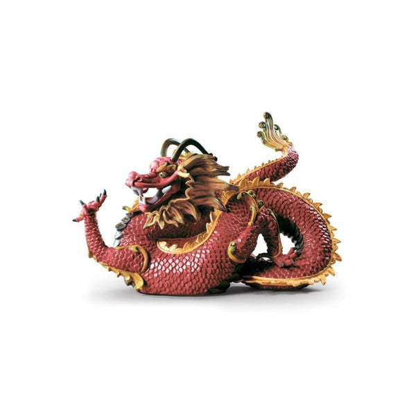 Load image into Gallery viewer, Lladro Majestic Dragon Sculpture
