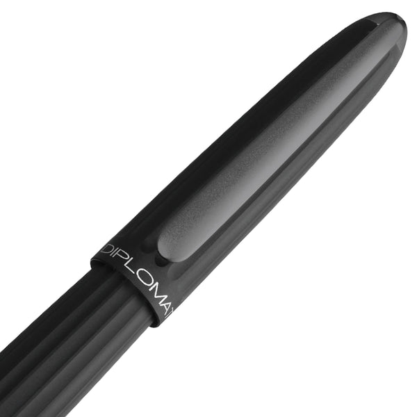 Load image into Gallery viewer, Diplomat Aero Black Rollerball Pen
