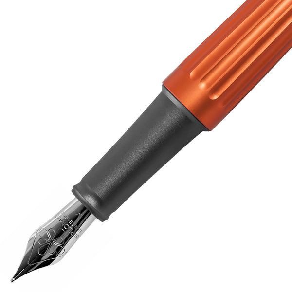 Load image into Gallery viewer, Diplomat Aero Orange Fountain Pen
