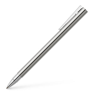 Faber-Castell NEO Slim Rollerball Pen, Polished Stainless Steel