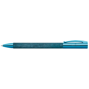 Faber-Castell Ambition Ballpoint Pen, Blue Wood