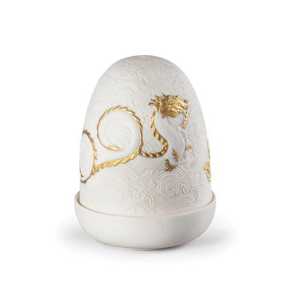 Load image into Gallery viewer, Lladro Dragons Dome Table Lamp
