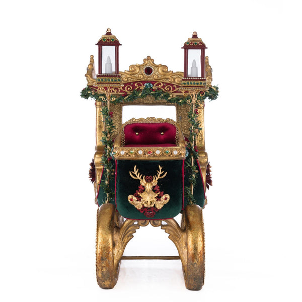 Load image into Gallery viewer, Katherine&#39;s Collection Winter Balsam and Berry Sleigh
