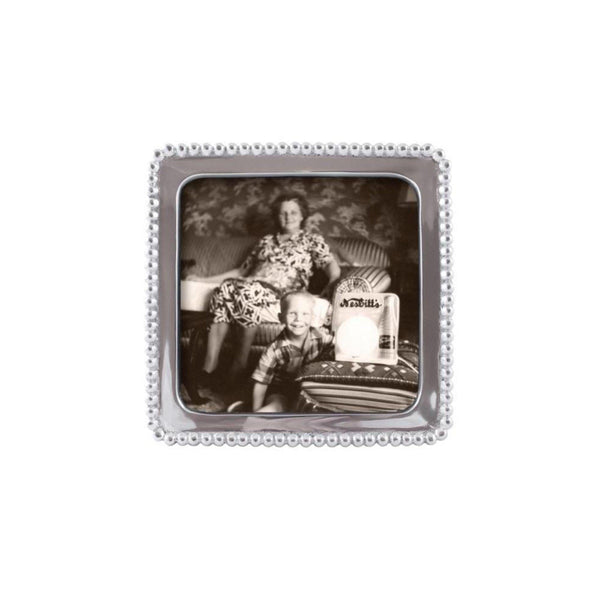 Load image into Gallery viewer, Mariposa Beaded Square 5x5 Frame
