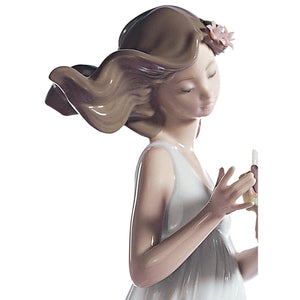 Lladro Butterfly Treasures Woman Figurine