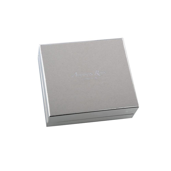 Load image into Gallery viewer, Addison Ross White Enamel &amp; Silver Box
