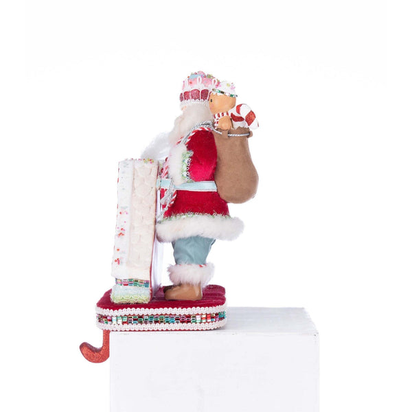 Load image into Gallery viewer, Katherine&#39;s Collection Sweet Delights Santa Stocking Holder
