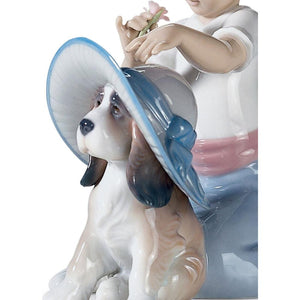 Lladro An Elegant Touch Girl Figurine