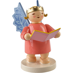 Wendt & Kuhn Angel Wearing Crown, with Book Figurine