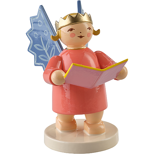 Wendt & Kuhn Angel Wearing Crown, with Book Figurine