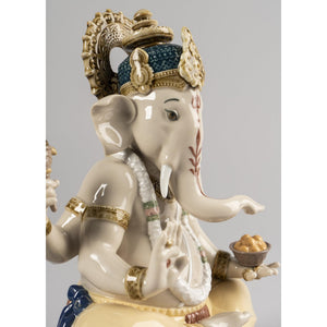 Lladro Lord Ganesha Figurine