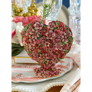 Jay Strongwater Chloe Floral Heart