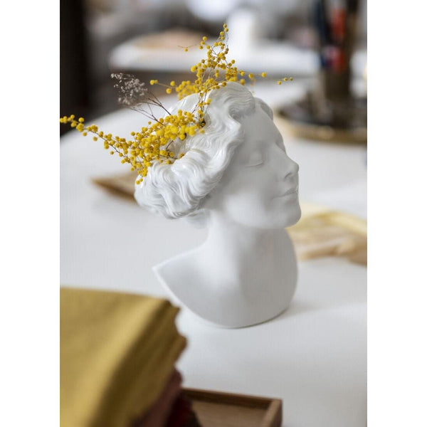 Load image into Gallery viewer, Lladro Daisy Woman Bust Vase
