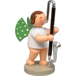 Wendt & Kuhn Angel with Contrabass Clarinet Figurine