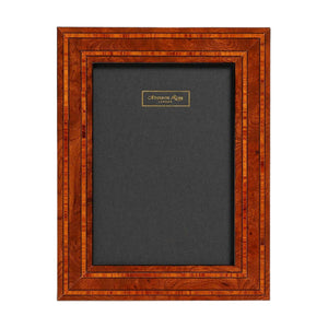 Addison Ross Double Contrast Marquetry Frame - 5 x 7 in