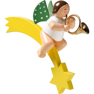 Wendt & Kuhn Angel with French Horn, on Comet