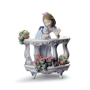 Lladro Morning Song Girl Figurine - Special Edition