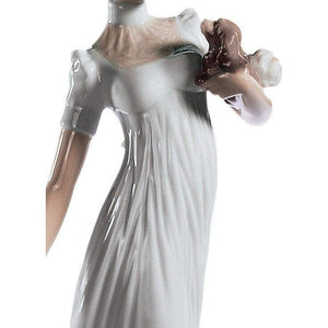 Lladro Traveling Companions Woman Figurine