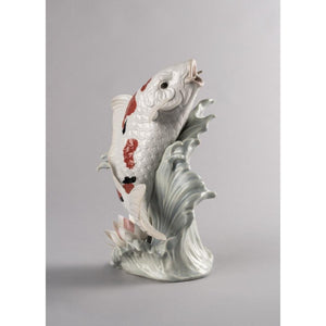 Lladro Koi Figurine