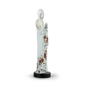 Lladro Beauty with Dragon Tattoo Woman Figurine