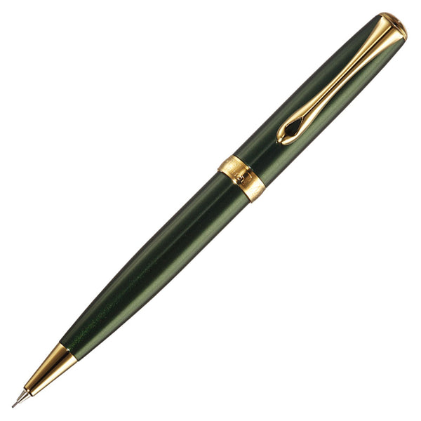 Load image into Gallery viewer, Diplomat Excellence A2 Evergreen with Gold Trim 0.7 mm Mechanical Pencil
