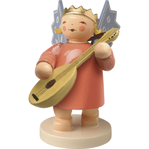 Wendt & Kuhn Angel Wearing Crown, with Lute