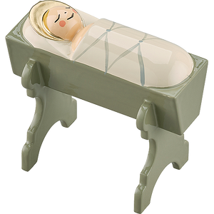 Wendt & Kuhn Child in Crib Figurine