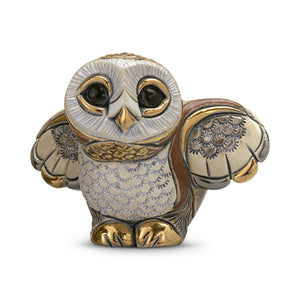 De Rosa Collections Baby Barn Owl I Figurine